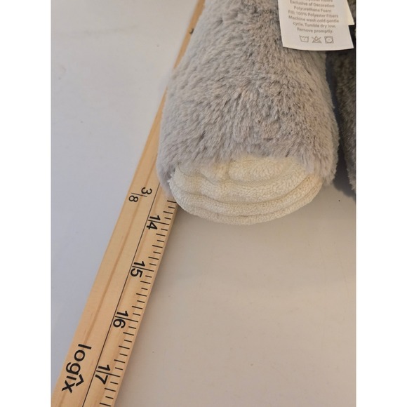 Lambs & Ivy Gray Plush Elephant Stuffed Animal Baby Toy Jett Soft - Picture 4 of 4